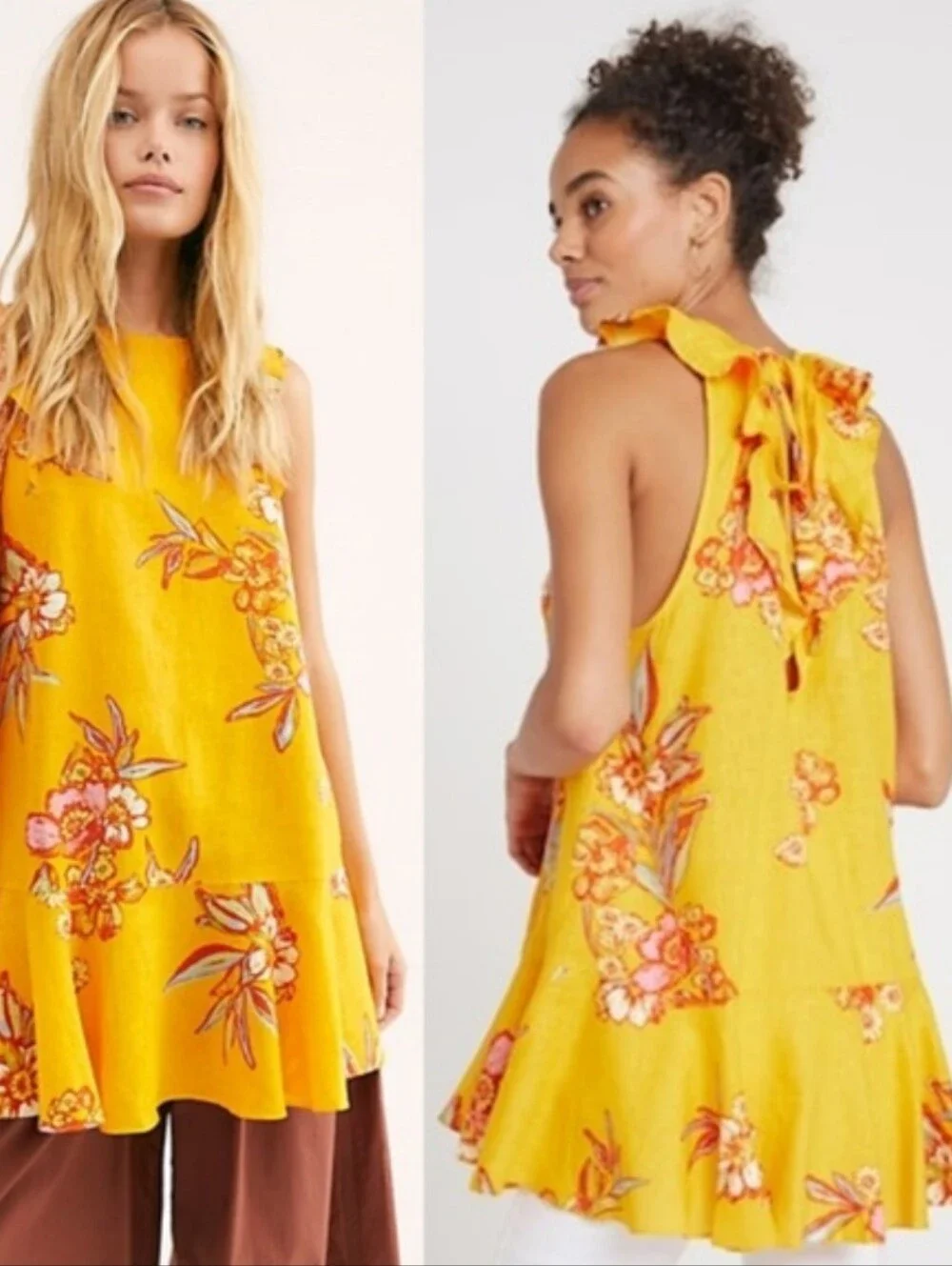Free People Summer In Tulum Tunic Dress